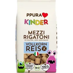 PPURA Kinder Mezzi Rigatoni Vollkornreis bio
