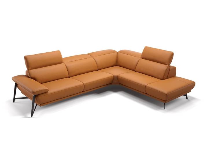 Leder Ecksofa BIANCO Designer Sofa