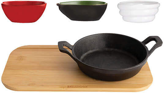 Typhoon World Foods 18cm Fajita Serving Set