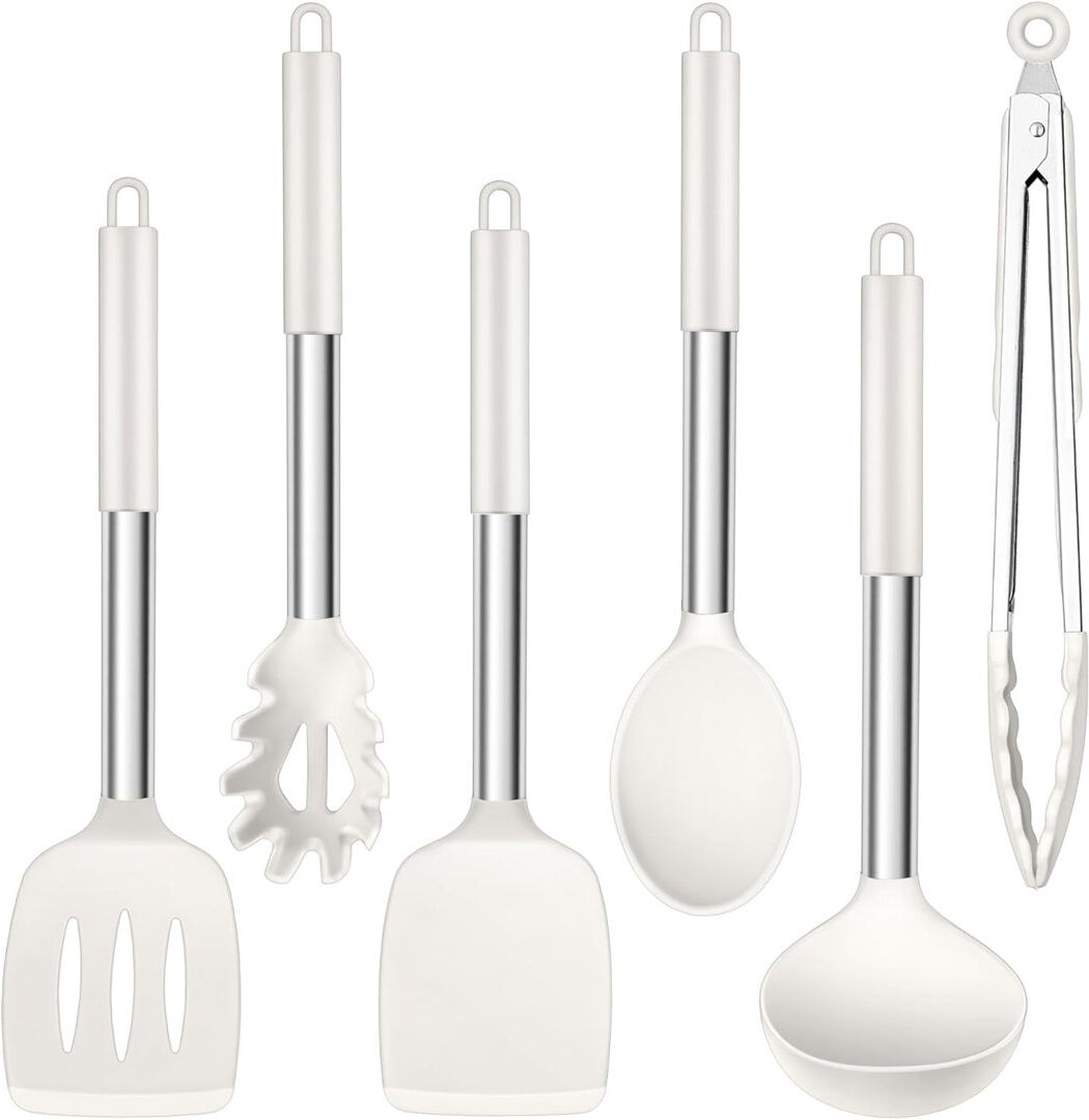 LIFEWITA 6 Utensil Set Red 33.5cm L