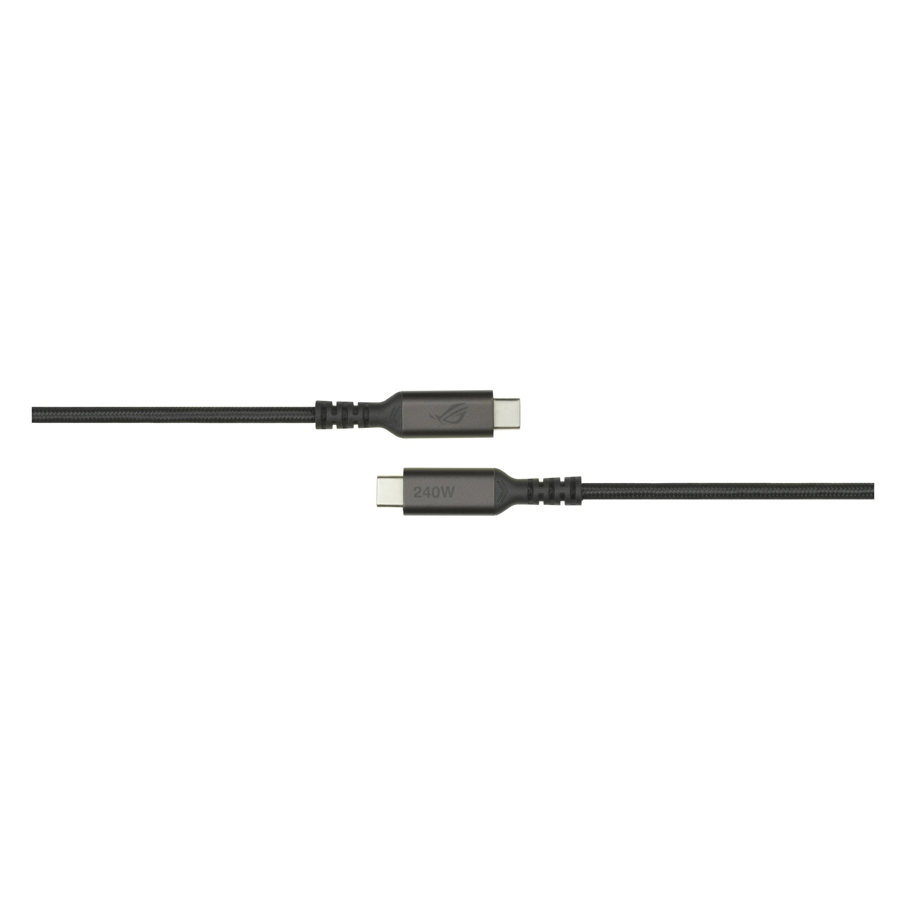 ASUS LCR50 USB-C 1.5M CBL/BK/WW// (1.50 m, USB 2.0, 240 W) (90XB09MN-BCA000)
