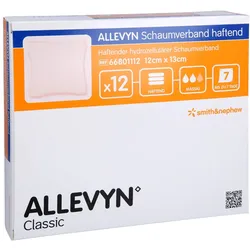 Allevyn Schaumverband 12x13 cm haftend 12 St