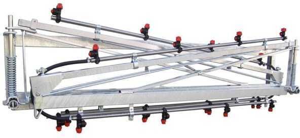 AgriEuro Premium barra diserbo meccanica zincata 12 mt, 24 getti membrana