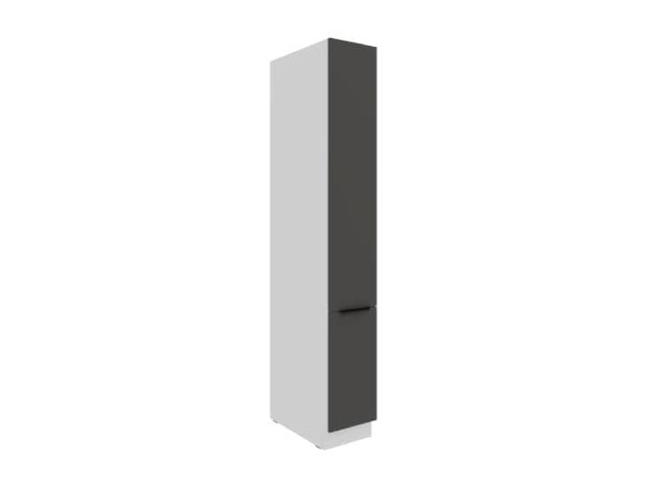 Kuechen-preisbombe Küchen Apothekerschrank 30 cm ARIA Graphite Anti Fingerprint Küchenzeile Küchenblock