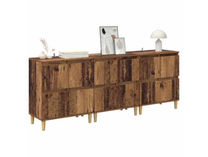 KTHLBRH Anrichte aus Holz, 60 x 35 x 70 cm Modernes Design, rechteckige Form, glatte Oberfläche, für Esszimmer oder Küche