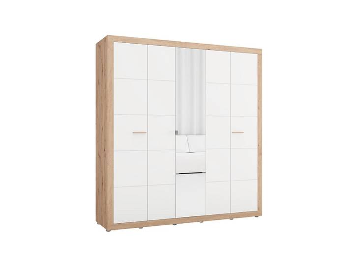 Drehtürenschrank CARTENA artisan eiche 5 Türen