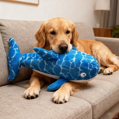 Happy Pet Pantry Whale Squeak Buddy Plush Dog Toy Durable Interactive Dog Chew Toy For Dogs & Cats Whale Squeak Buddy Plush Dog Toy Durable Interactive Dog Chew Toy For Dogs & Cats