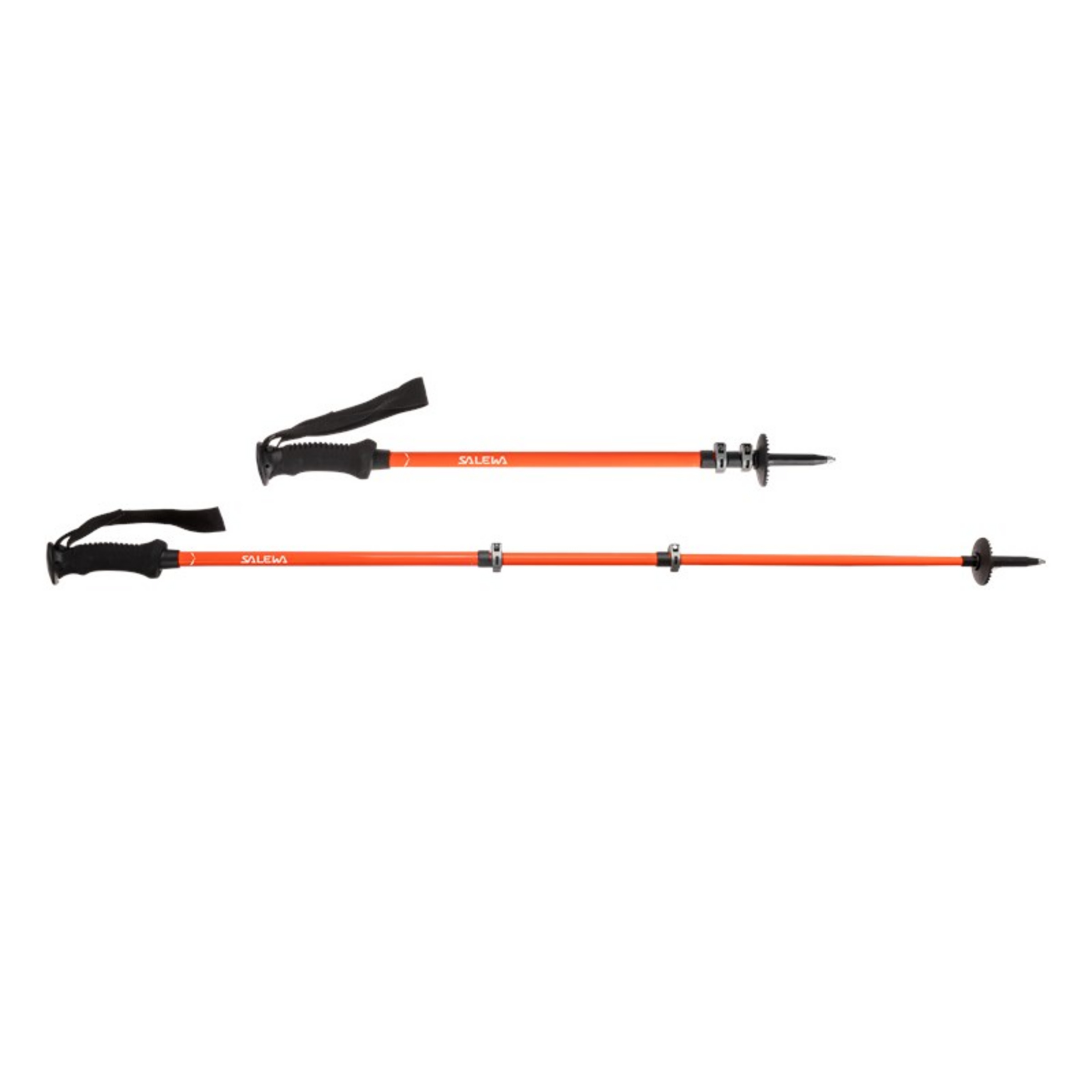 Salewa Puez Aluminum Pro Wanderstöcke Wanderstöcke & Trekkingstöcke orange Größe 105-140cm Trekking