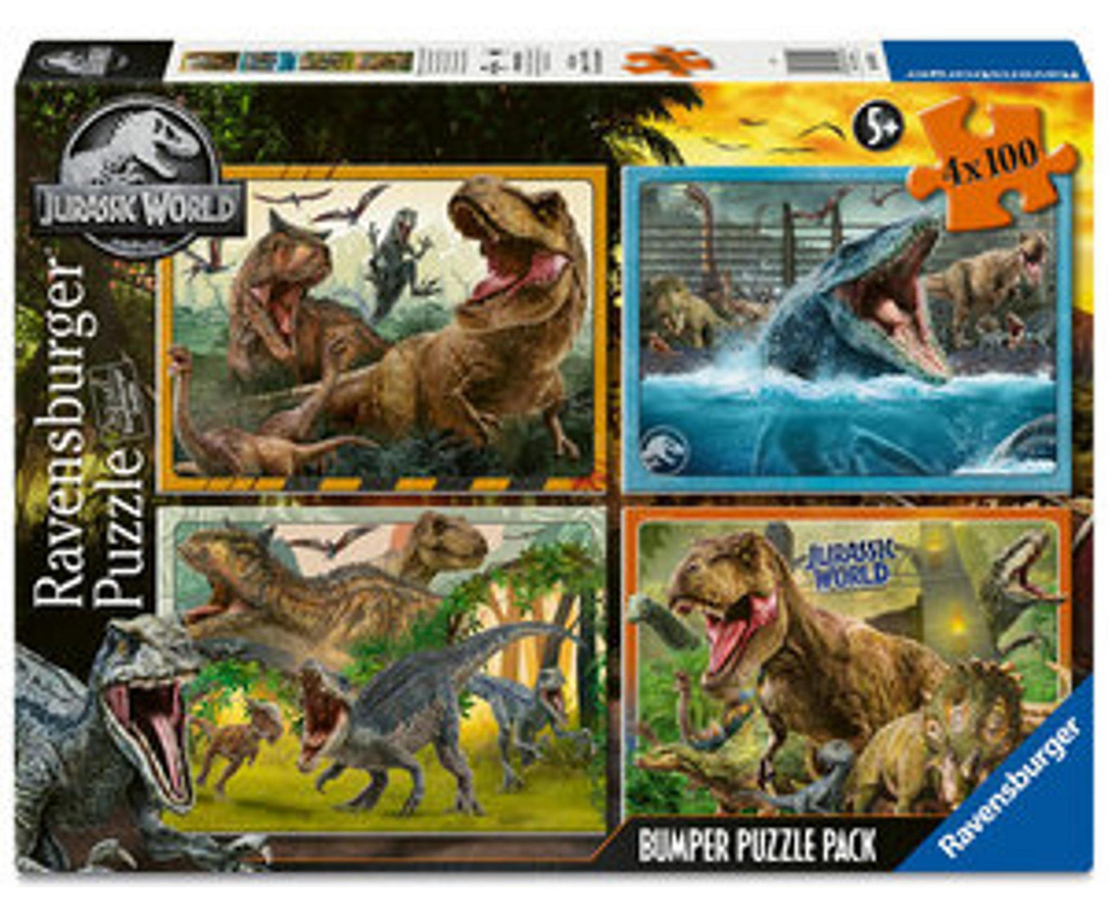 Ravensburger Kinderpuzzel Jurassic Park - 100 stukjes