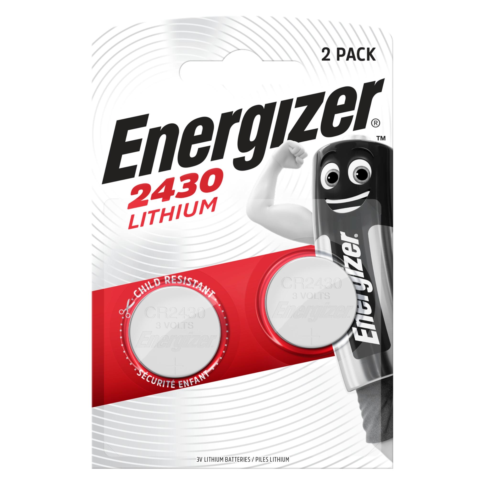 Energizer CR2430 Lithium (2 Stk., CR2430, 320 mAh) (CR2430)