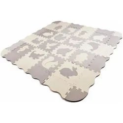 Ikonka, Spielteppich + Spielmatte, Schaumstoff-Puzzlematte/Kinderlaufstall (150 x 150 cm)