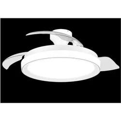 Philips Bliss, Ventilator, Weiss, Transparent
