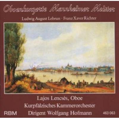 Oboenkonzerte Mannheimer Meister - Lajos Lencses,KurpfälzKammerorch, CD