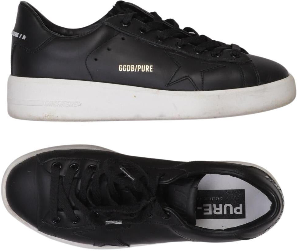 Golden Goose Damen Sneaker, Schwarz, Gr. EU 37, Leder - Second Hand