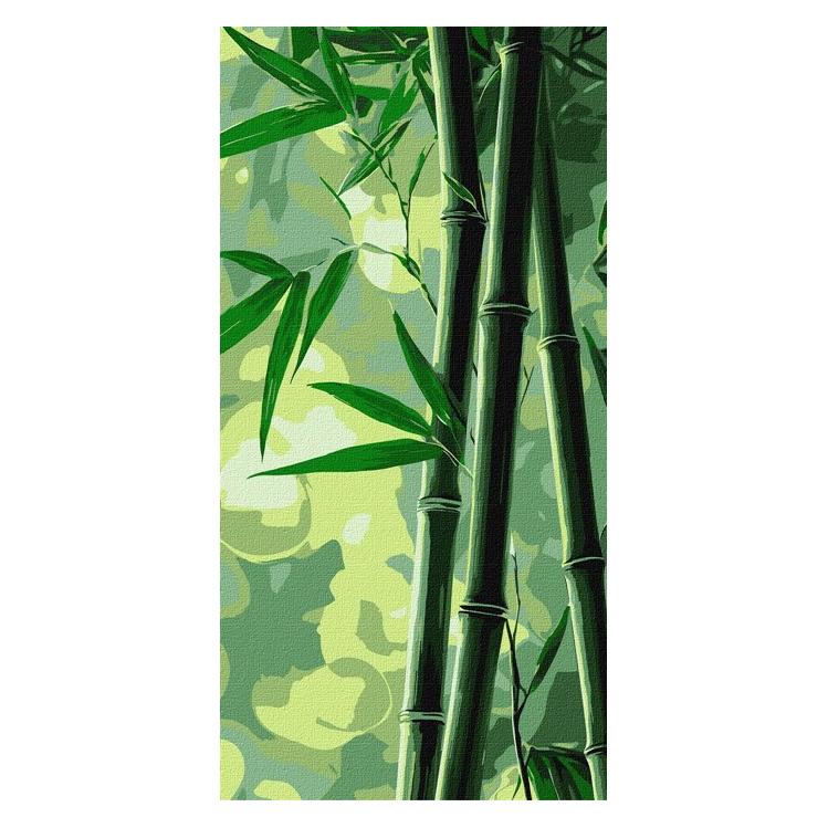 Ideyka Malen nach Zahlen - Bambus - art selena ua 40 x 80 cm (KHO6390)