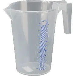 Messbecher Polyprop. 0,5l transp. - transparent