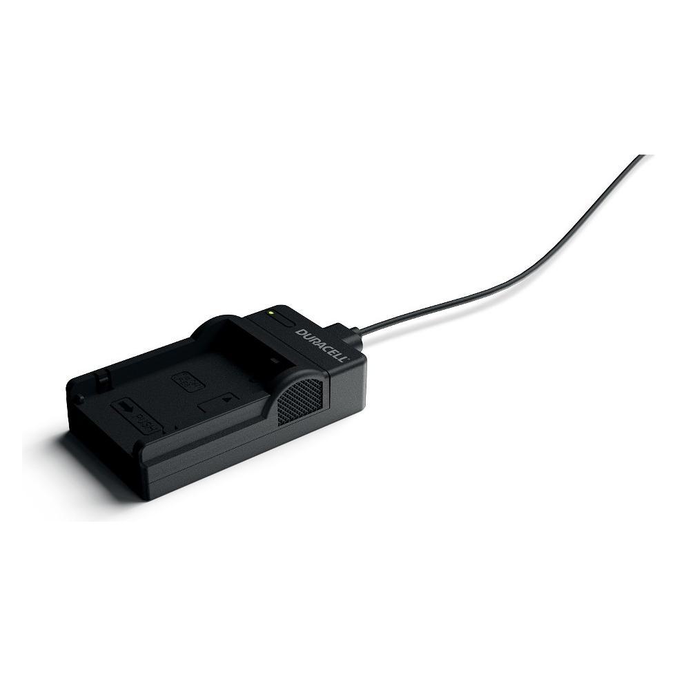 Duracell Ladegerät mit USB Kabel für LP-E8 (Kamera Akku Ladegerät) (DRC5900)