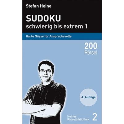 Sudoku - schwierig bis extrem 1, Taschenbuch von Stefan Heine, Verlag presse service, 978-3-939940-01-2