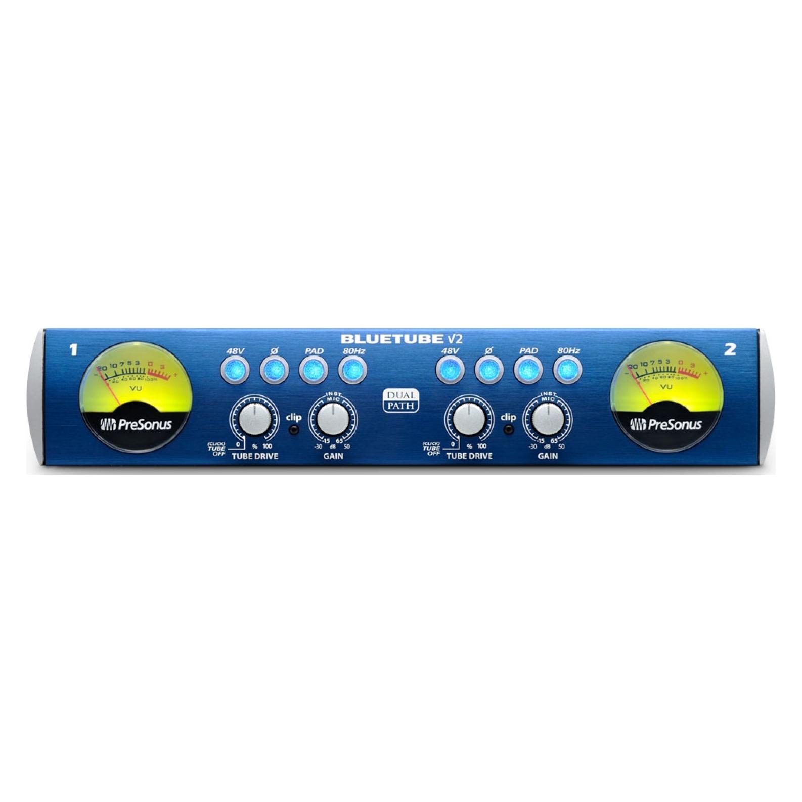 PreSonus Blue Tube DP V2 Dual Channel Röhren-Mikrofon-Vorverstärker (Vorverstärker) (2777406101)