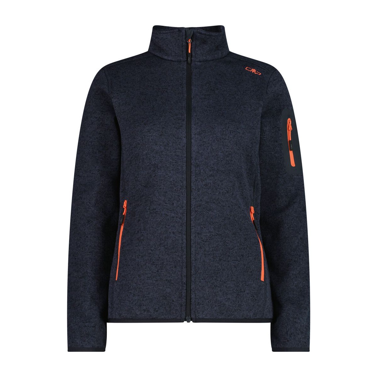 CMP Woman Fleece Fleece Jacket titanio-darker (28UZ) 34 3H14746-28UZ-34