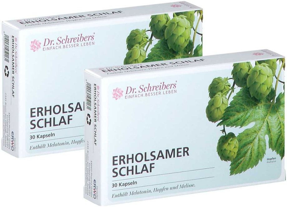Dr. Schreibers Erholsamer Schlaf Kapseln 2x30stk