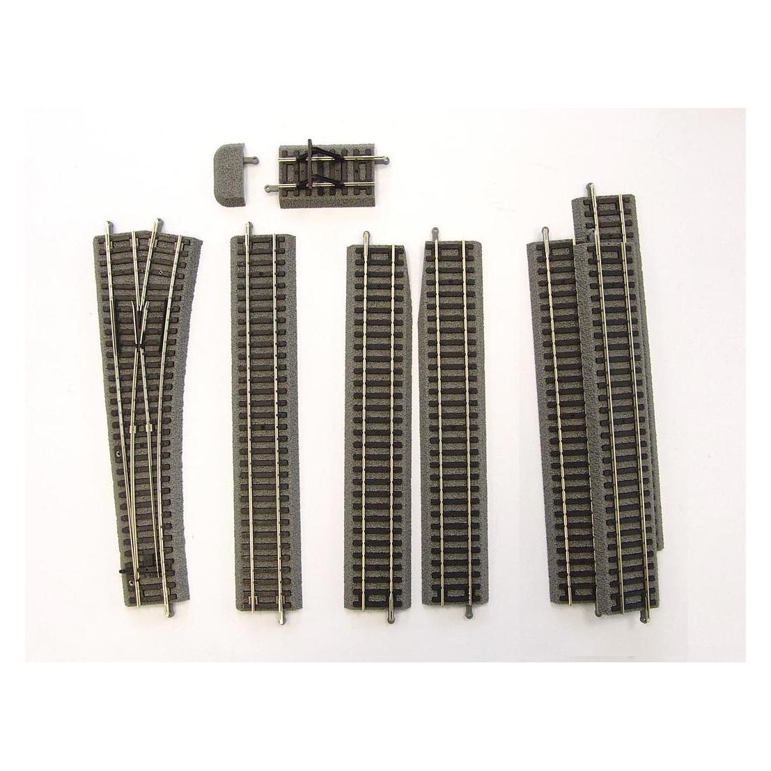 Piko A-Gleis mit Bettung Gleis Set B (Spur H0) (PIKO 55311)