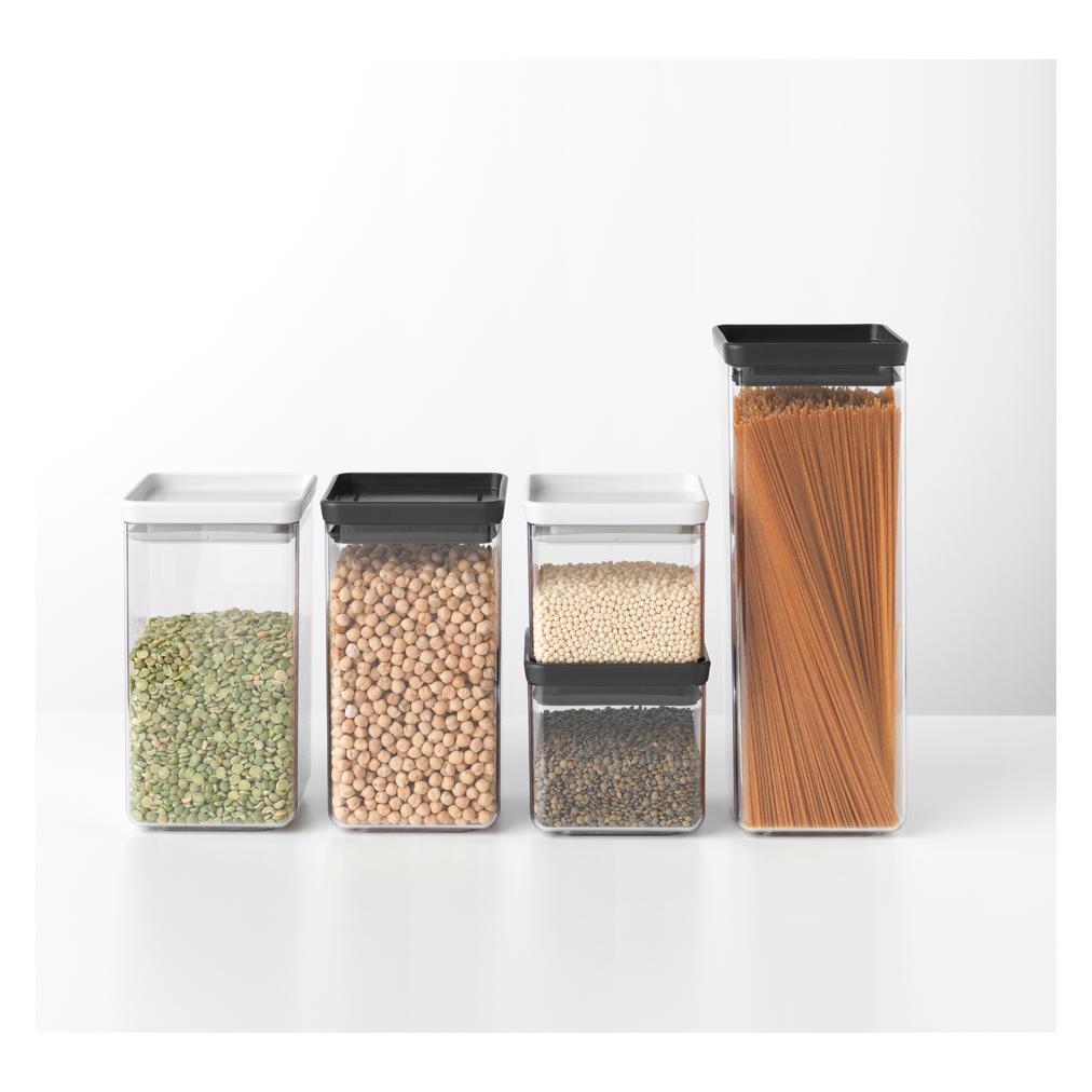 Brabantia Vorratsdose eckig 0.7L (0.70 l) (122309)