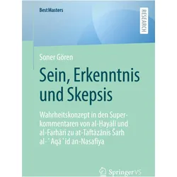 Sein, Erkenntnis und Skepsis, Fachbücher von Soner Gören