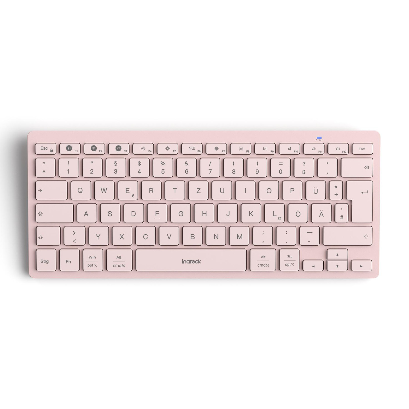 Inateck KB01003 Bluetooth Keyboard QWERTZ - Roze