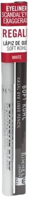 Rimmel London Eyeliner Scandaleyes Branco + Khol 11