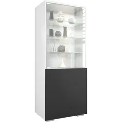 VITRINE Granada Schwarz matt