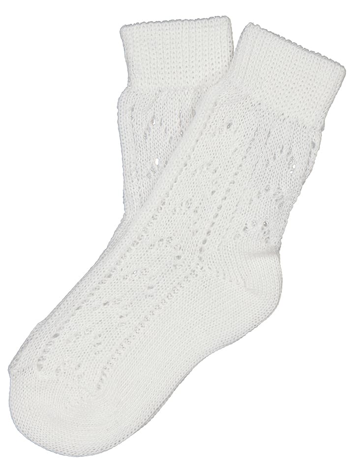 Isartrachten Trachtensocken in Weiß - 37/38