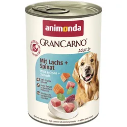 Animonda Gran Carno Adult mit Lachs + Spinat 6x400 g