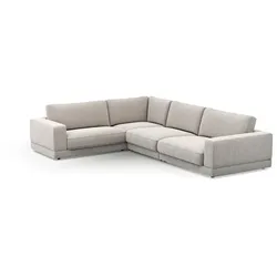 RAUM.FREUNDE Ecksofa Juni Stoff Nature