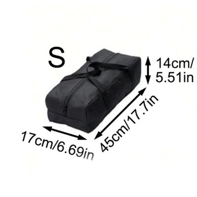 Large Oxford Cloth Storage Bag For Tent & Outdoor Gear, Heavy Duty Camping Organizer Carry Bag For Tools And Supplies s