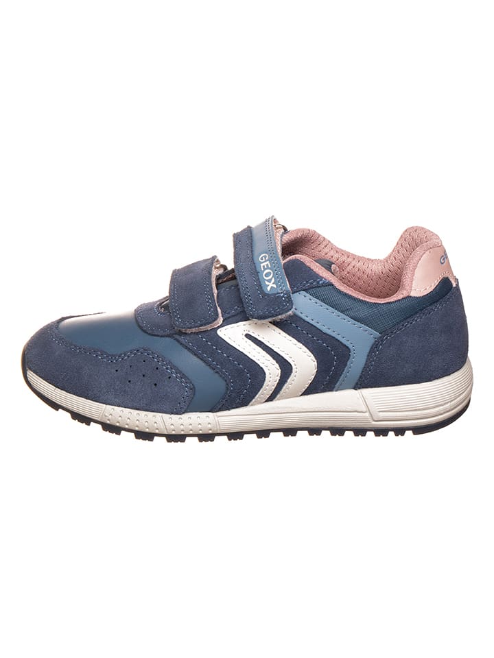 Geox Sneakers "Alben" in Dunkelblau/ Rosa - 32