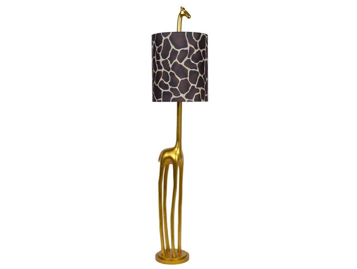 Lucide Stehleuchte Extravaganza Miss Tall, Messingfarben, Giraffe, zylindrisch, 160 cm, RoHS, Reach, Schnurschalter, Lampen & Leuchten, Innenbeleuchtung, Stehlampen, Stehlampen