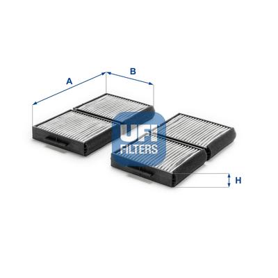 UFI Filter, Innenraumluft 54.129.00