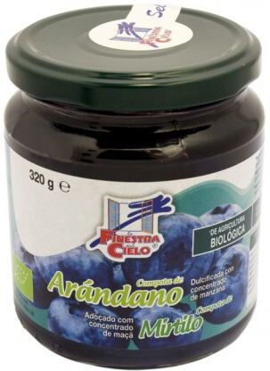 La Finestra sul Cielo Bio 320gr cranberry compote. Finestra 320 gr