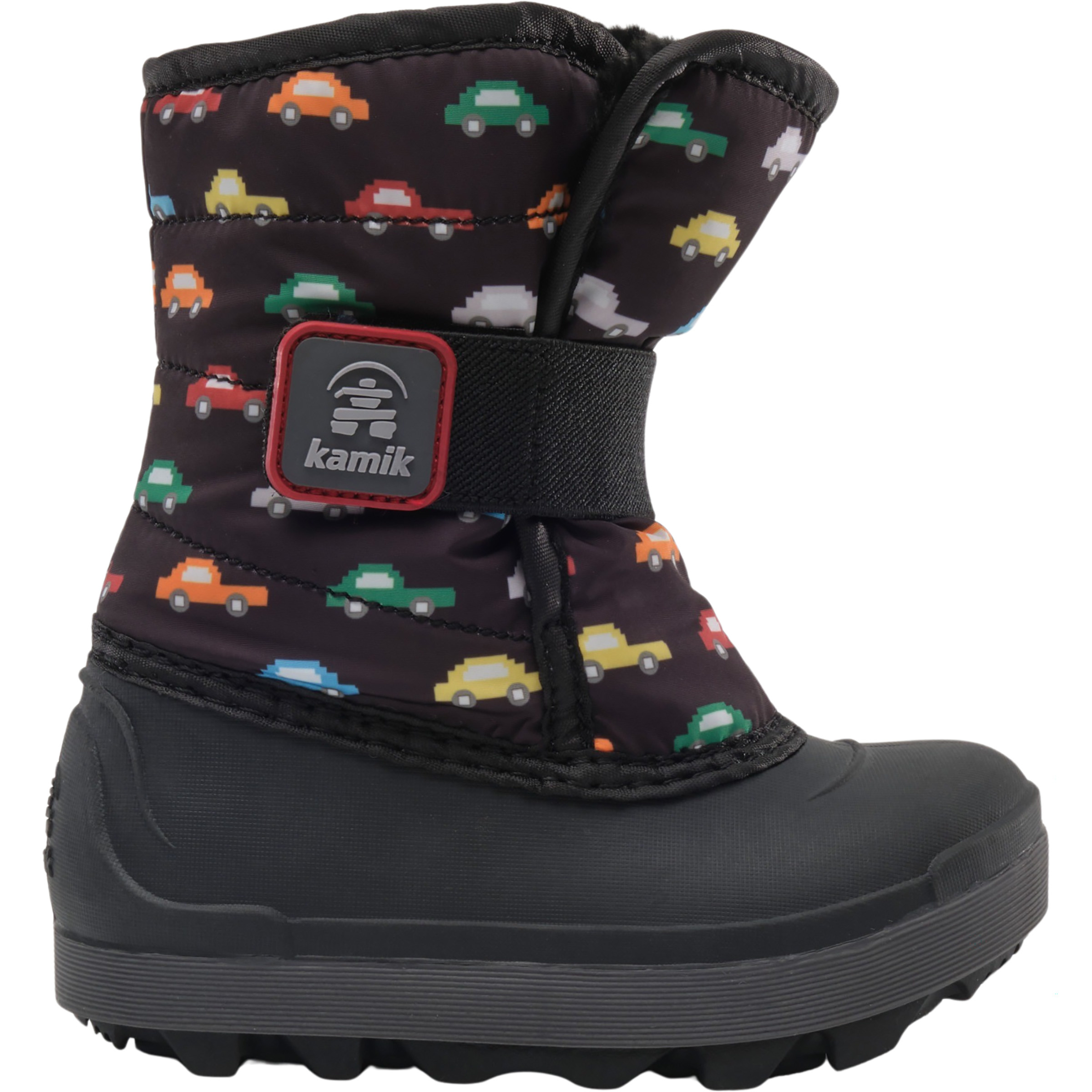 Kamik Snowbug 7 Print Kinder Winterschuhe & Winterstiefel schwarz Größe 27 Lifestyle Wasserabweisend