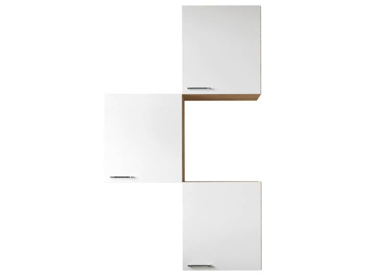 Küchenoberschrank Merle Weiß/Eichefarben