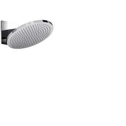 Steinberg Serie 390 Wall Rain Regenpaneel, direkter Wandanschluss, Durchmesser 250mm, EasyClean, 3905650, Farbe: Chrom