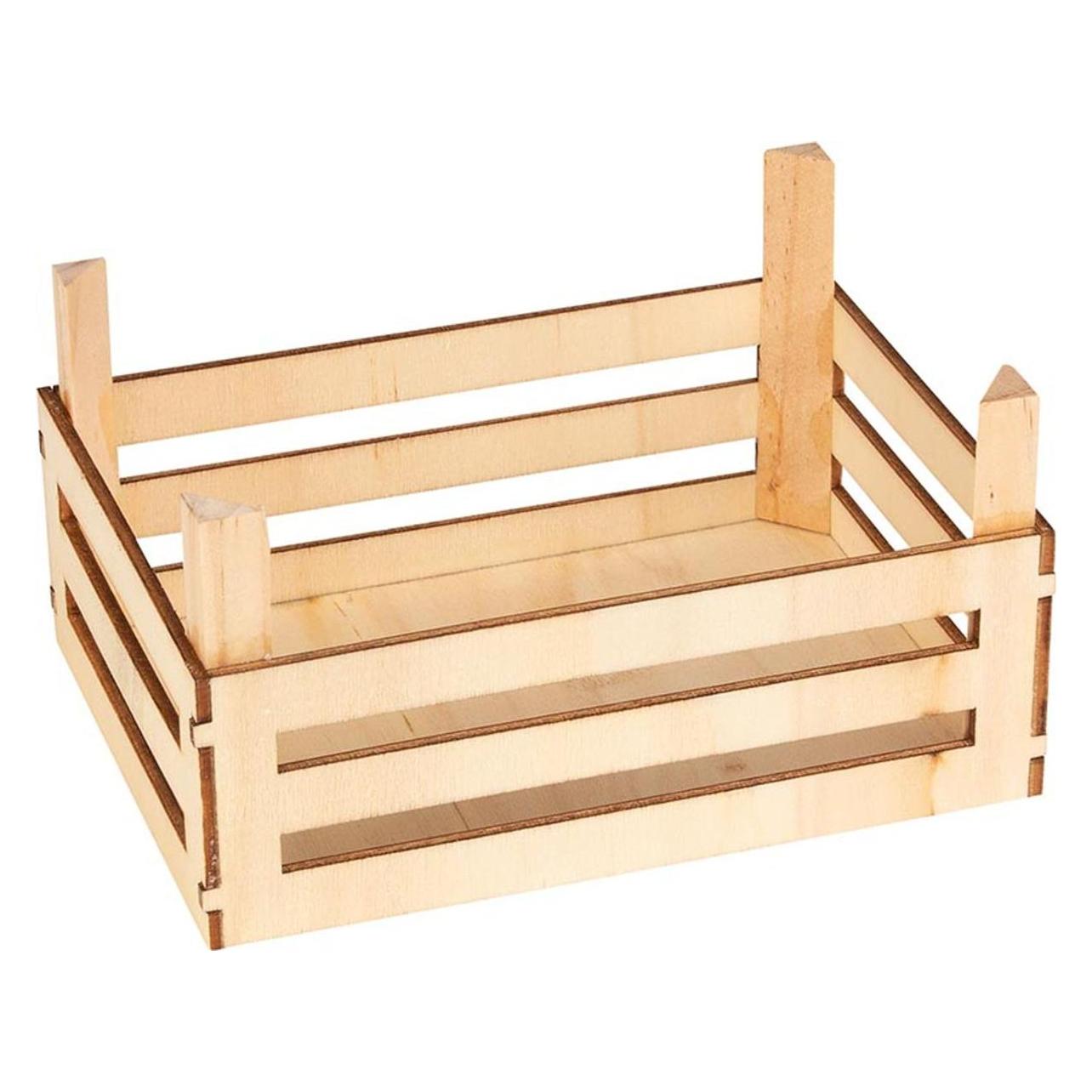 Goki Houten Groente- en Fruitkist, set van 3 (51600)