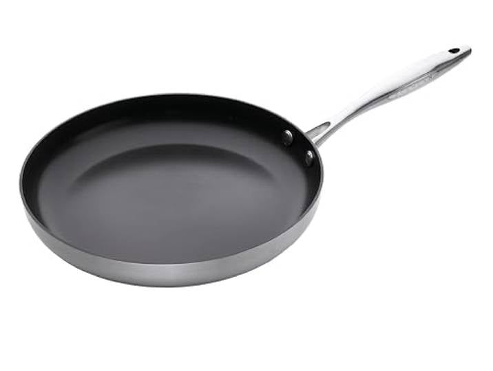 SCANPAN CTX Bratpfanne 32 cm, Edelstahlgriff, Induktion, 5-Schicht