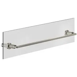 Gessi Inciso Handtuchhalter 600 mm, Montage an Glaswand, 58617149, Farbe: Finox Optik