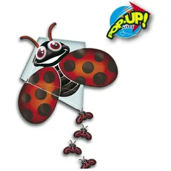 Rhombus Puppe-up Lady Bug