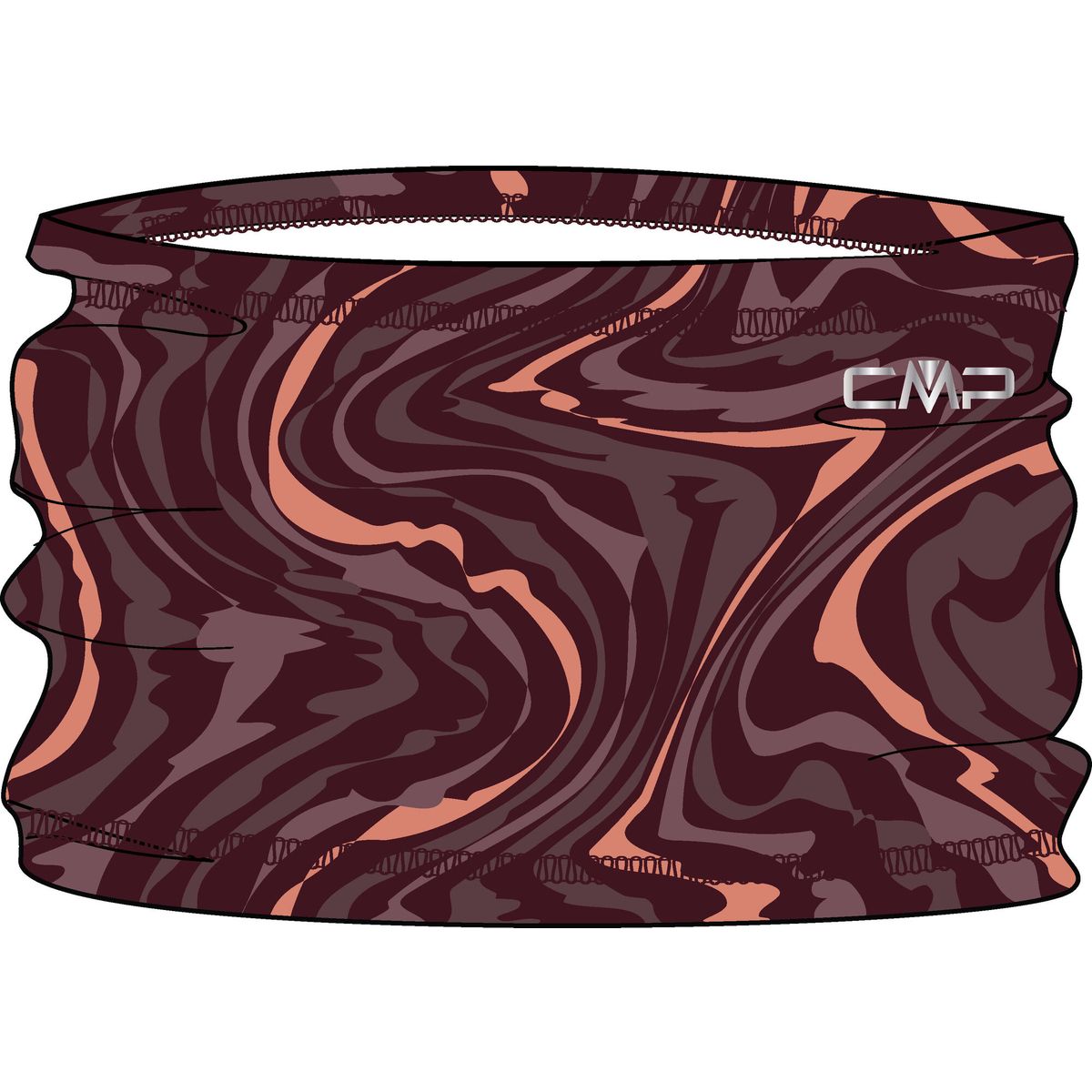 CMP Unisex Neckwarmer black berry-marigold (41ZZ) U 6595707-41ZZ-U