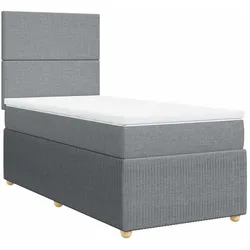 vidaXL, Boxspringbett, Mackenzie (Schlichtes Design) (80 x 200 cm)