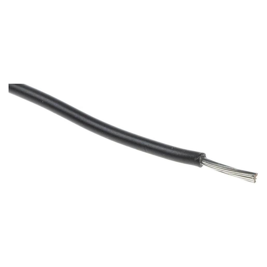 RS PRO UL11028 Hook-up wire 22AWG Black 100m (100 m) (8724527)