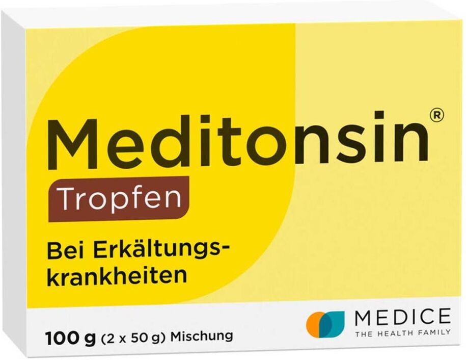 Meditonsin Tropfen bei ersten Anzeichen einer Erkältung